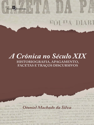 cover image of A crônica no século XIX